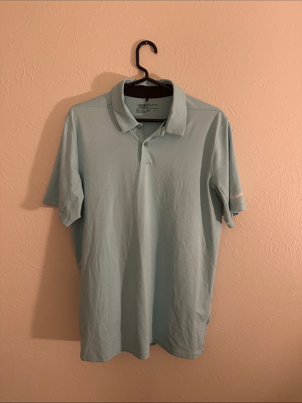 Nike Men's Polo Shirt in Light Blue